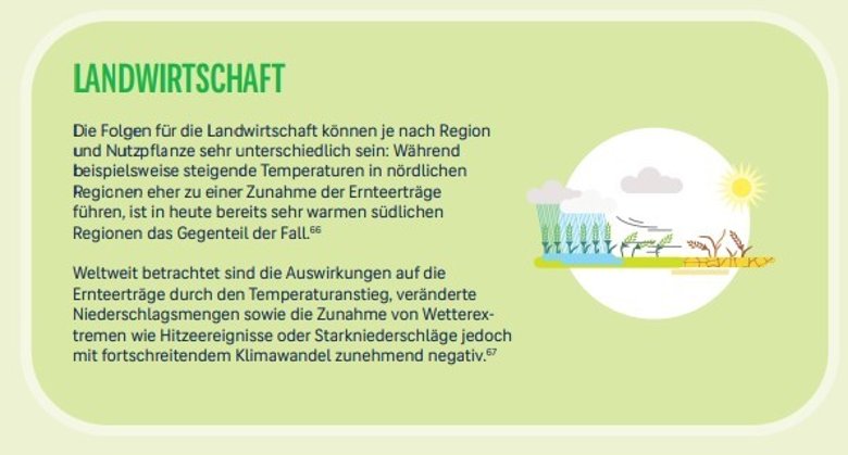 Informationen und Schaubilder rund um das Thema Klimaschutz.