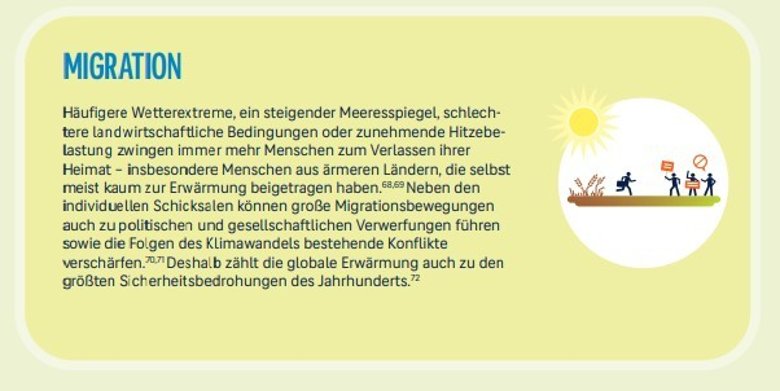 Informationen und Schaubilder rund um das Thema Klimaschutz.