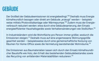 Informationen und Schaubilder rund um das Thema Klimaschutz.