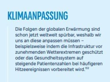 Informationen und Schaubilder rund um das Thema Klimaschutz.