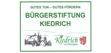 Logo Bürgerstiftung Kiedrich